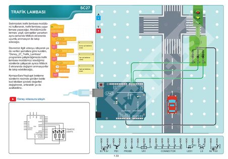 TEES Ar-2000 arduino robotik kodlama seti
