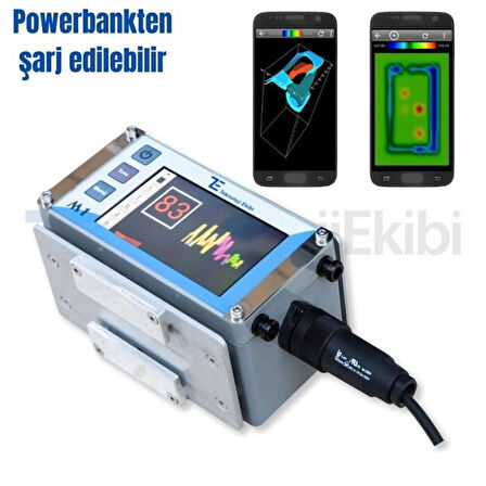 Teknoloji Ekibi M1 EMF Gradiometre Yer Altı Görüntüleme Cihazı