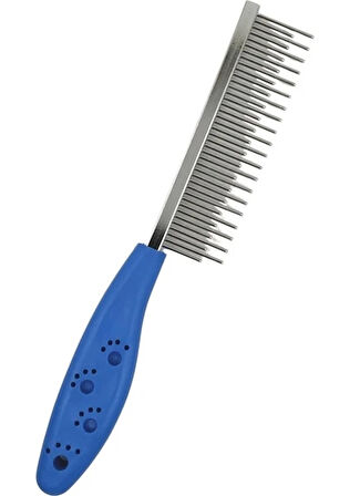 Bak Gel Al Tüy Açıcı Kedi Köpek Tarağı Tek Taraflı Metal Dişli Evcil Hayvan Bakım Fırçası