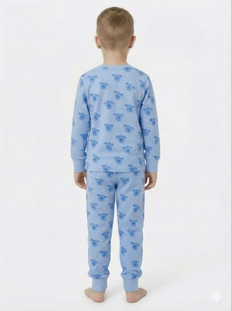 1.0 TOG Mavi Köpek Bebek & Çocuk Pijama Takımı