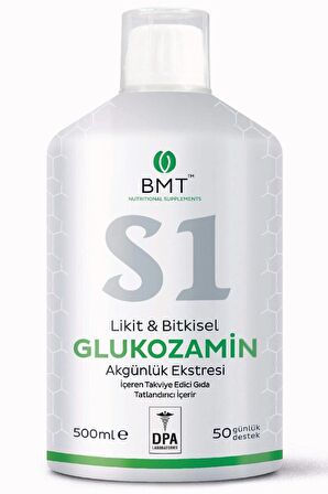 Biomet S1 Glukozamin Likit Bitkisel Sıvı 500 ml