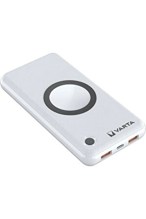 57909 Wireless PowerBank 20.000 Mah Kablosuz Şarj Destekli Acil Durum Cihazı