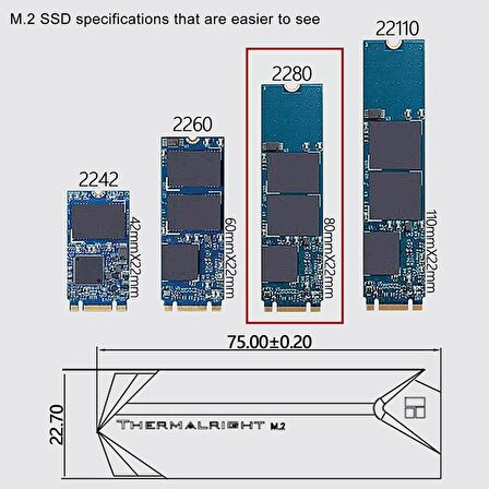 Thermalright M.2 SSD Soğutucu