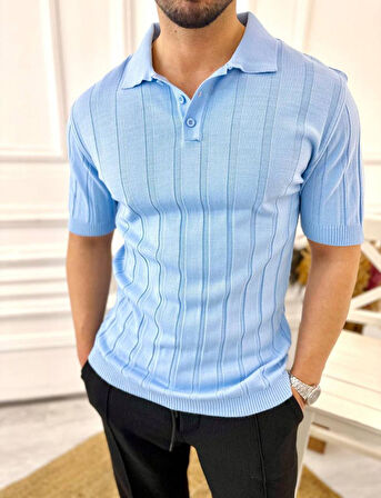T-Shirt Nefes Alabilen Terletmez Polo Yaka Tshirt Slim Fit Tişört