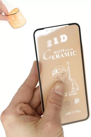 Newface Apple iPhone 6 Mat Seramik Nano Ekran Koruyucu - Siyah
