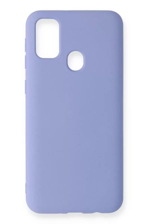 Newface Samsung Galaxy M31 Kılıf Nano içi Kadife Silikon - Lila