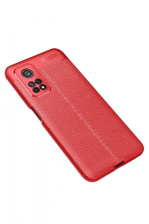Newface Xiaomi Mi 10T Pro Kılıf Auto Focus Kapak - Kırmızı