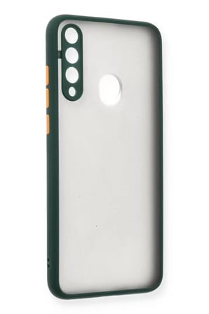 Newface Huawei Y6P Kılıf Montreal Silikon Kapak - Yeşil