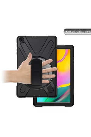Newface Samsung Galaxy T510 Tab A 10.1 Kılıf Amazing Tablet Kapak - Siyah