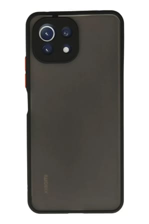 Newface Xiaomi Mİ 11 Lite Kılıf Montreal Silikon Kapak - Siyah