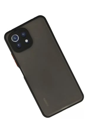 Newface Xiaomi Mİ 11 Lite Kılıf Montreal Silikon Kapak - Siyah