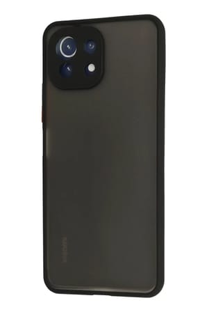 Newface Xiaomi Mİ 11 Lite Kılıf Montreal Silikon Kapak - Siyah