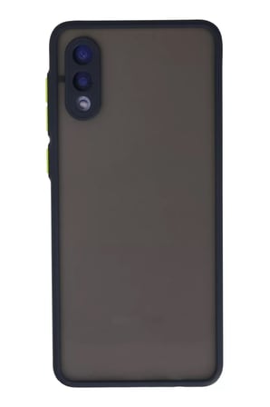 Newface Samsung Galaxy A02 Kılıf Montreal Silikon Kapak - Lacivert