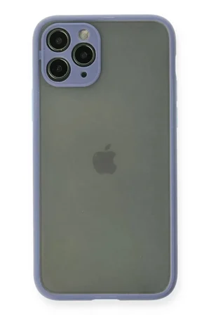 Newface Apple iPhone 11 Pro Kılıf Montreal Silikon Kapak - Gri