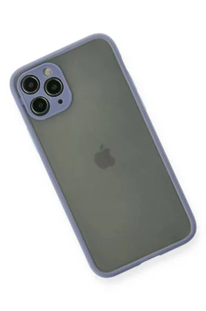 Newface Apple iPhone 11 Pro Kılıf Montreal Silikon Kapak - Gri