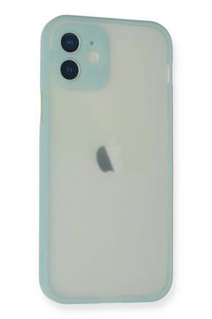 Newface Apple iPhone 11 Pro Max Kılıf Montreal Silikon Kapak - Turkuaz