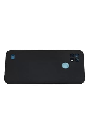 Newface Realme C21 Kılıf Nano içi Kadife Silikon - Lacivert
