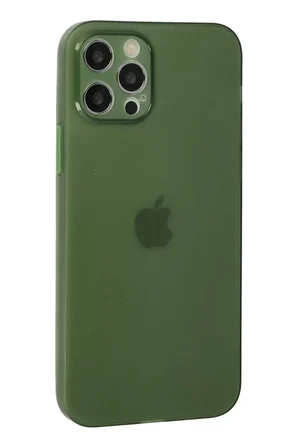 Newface Apple iPhone 12 Pro Kılıf Puma Silikon - Yeşil