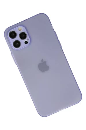 Newface Apple iPhone 12 Pro Kılıf Puma Silikon - Mor