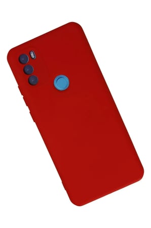 Newface General Mobile GM 21 Plus Kılıf Nano içi Kadife Silikon - Kırmızı