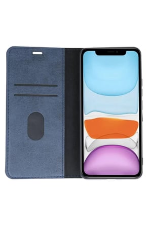 Newface Apple iPhone 11 Kılıf Trend S Plus Kapaklı Kılıf - Lacivert