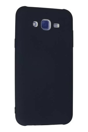 Newface Samsung Galaxy J7 Kılıf Nano içi Kadife Silikon - Lacivert