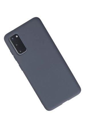 Newface Samsung Galaxy S20 Kılıf Nano içi Kadife Silikon - Gri