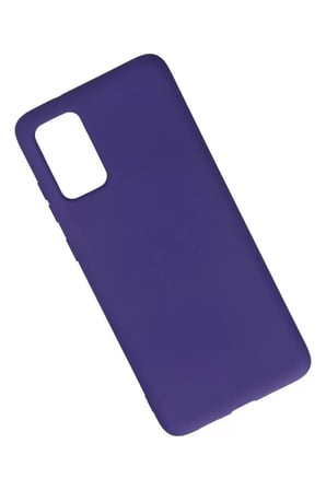 Newface Samsung Galaxy S20 Plus Kılıf Nano içi Kadife Silikon - Mor