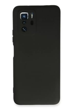 Newface Xiaomi Poco X3 GT Kılıf Nano içi Kadife Silikon - Siyah
