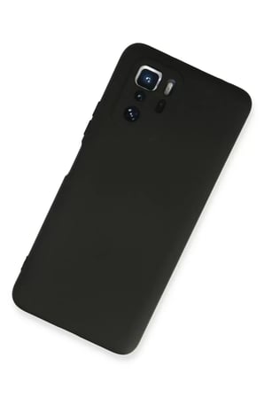 Newface Xiaomi Poco X3 GT Kılıf Nano içi Kadife Silikon - Siyah