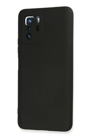 Newface Xiaomi Poco X3 GT Kılıf Nano içi Kadife Silikon - Siyah