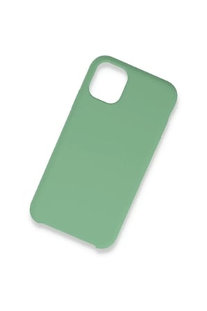 Newface Apple iPhone 11 Pro Max Kılıf Lansman Legant Silikon - Yeşil