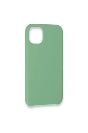 Newface Apple iPhone 11 Pro Max Kılıf Lansman Legant Silikon - Yeşil