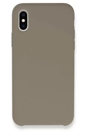Newface Apple iPhone XS Max Kılıf Lansman Legant Silikon - Bej
