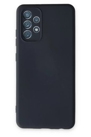 Newface Samsung Galaxy A13 4G Kılıf Nano içi Kadife Silikon - Lacivert