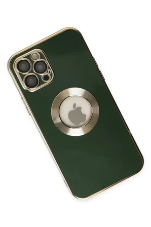 Newface Apple iPhone 12 Pro Max Kılıf Store Silikon - Yeşil