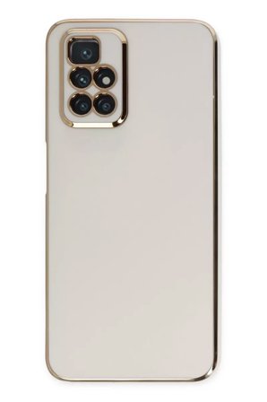 Newface Xiaomi Redmi 10 2022 Kılıf Volet Silikon - Beyaz