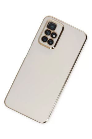 Newface Xiaomi Redmi 10 2022 Kılıf Volet Silikon - Beyaz