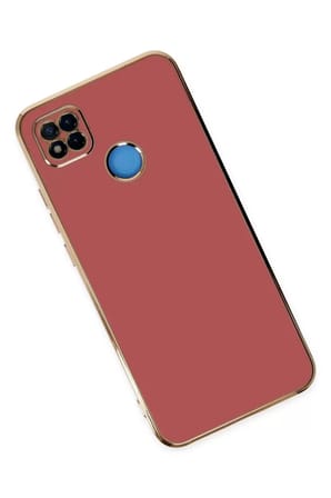 Newface Xiaomi Redmi 9C Kılıf Volet Silikon - Kırmızı