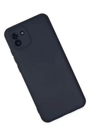 Newface Samsung Galaxy A03 Kılıf Nano içi Kadife Silikon - Lacivert