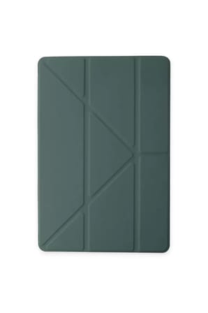 Newface Apple iPad Pro 12.9 (2021) Kılıf Kalemlikli Mars Tablet Kılıfı - Koyu Yeşil