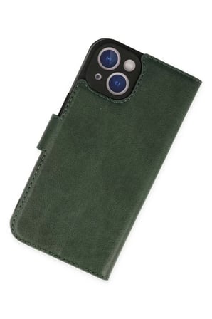 Newface Apple iPhone 14 Plus Kılıf Trend S Plus Kapaklı Kılıf - Yeşil