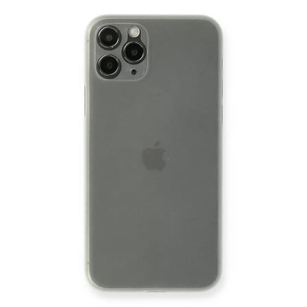 Newface Apple iPhone 11 Pro Kılıf PP Ultra İnce Kapak - Beyaz