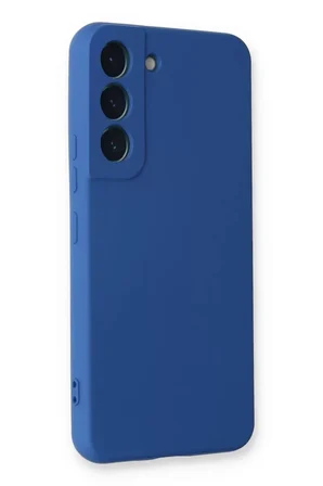 Newface Samsung Galaxy S23 Kılıf Nano içi Kadife Silikon - Mavi