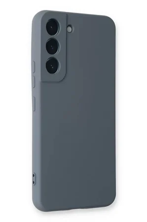 Newface Samsung Galaxy S23 Plus Kılıf Nano içi Kadife Silikon - Gri
