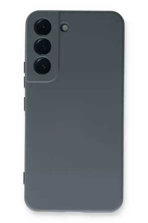 Newface Samsung Galaxy S23 Plus Kılıf Nano içi Kadife Silikon - Gri