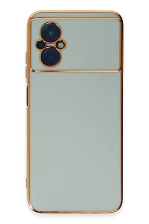 Newface Xiaomi Poco M5 Kılıf Volet Silikon - Açık Yeşil