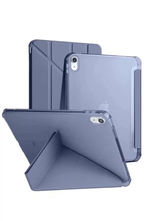 Newface Apple iPad 2022 10.9 (10.nesil) Kılıf Kalemlikli Mars Tablet Kılıfı - Lavender