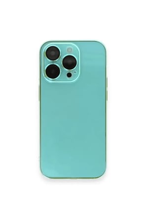 Newface Apple iPhone 13 Pro Kılıf Armada Lensli Kapak - Yeşil