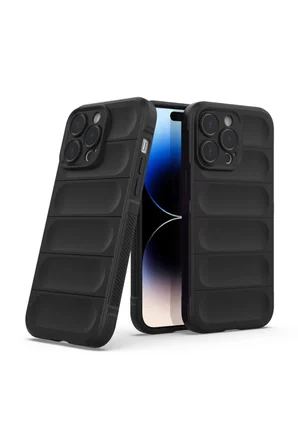 Newface Apple iPhone 14 Pro Kılıf Optimum Silikon - Siyah